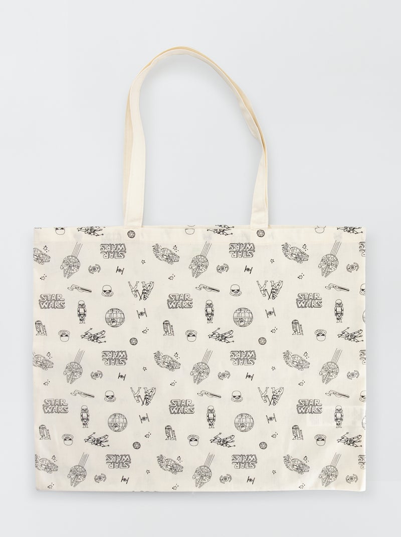 Tote-bag 'Star Wars' BRANCO - Kiabi