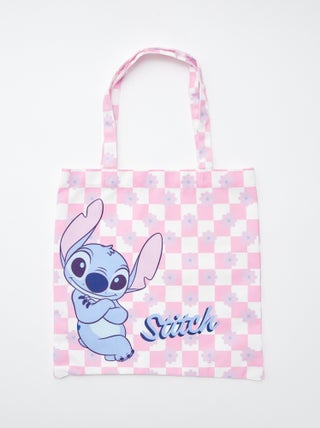Tote bag vichy 'Stitch' 'Disney'