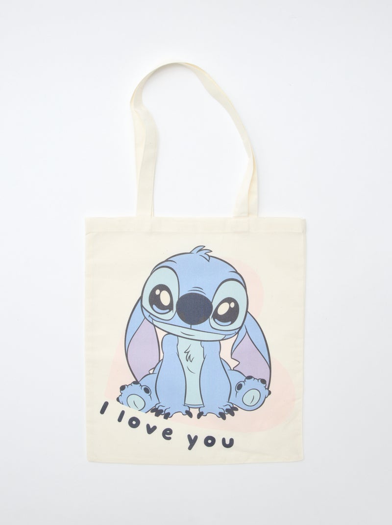 Tote bag XL 'Disney' Branco - Kiabi