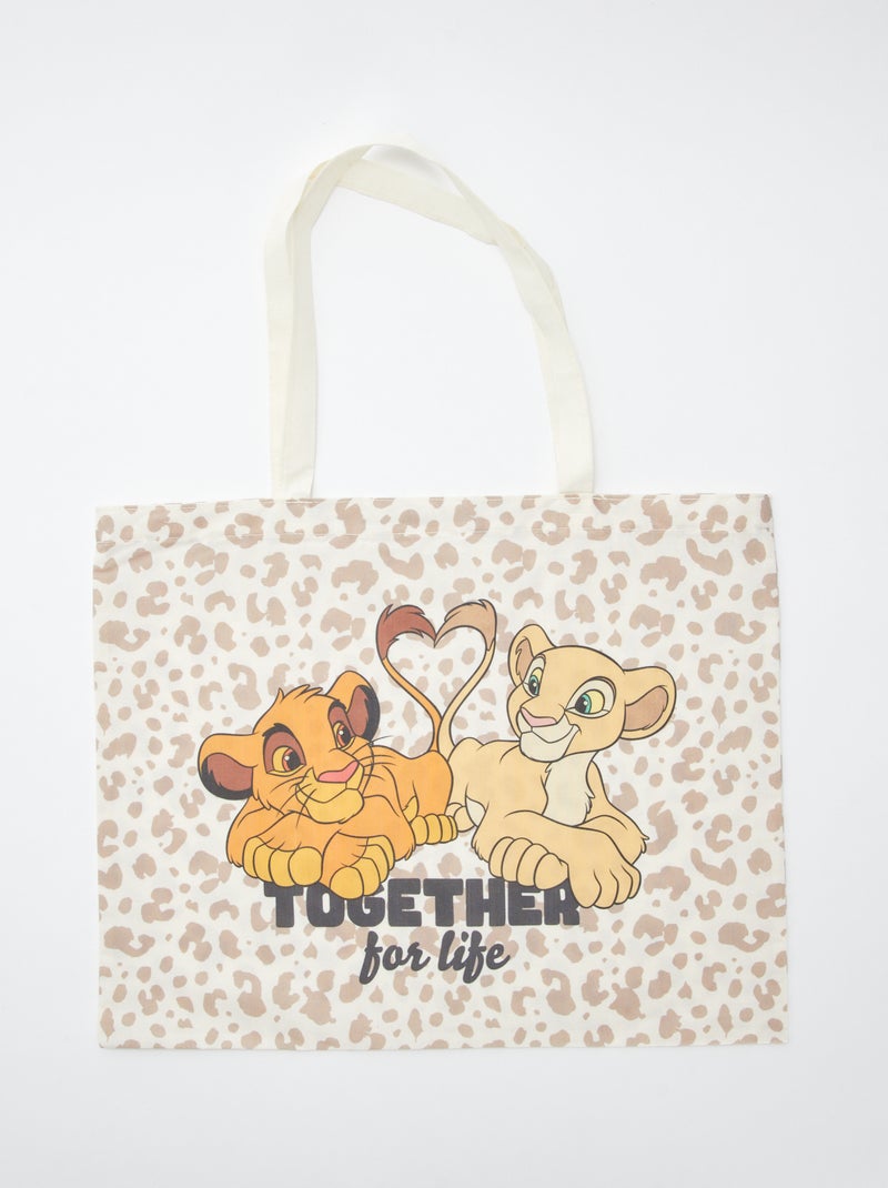 Tote bag XL 'Disney' BRANCO - Kiabi