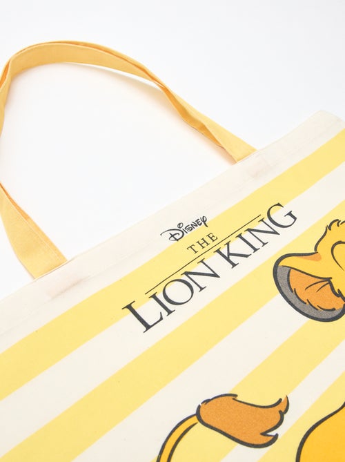 Tote bag XL em tecido 'Simba' - Kiabi