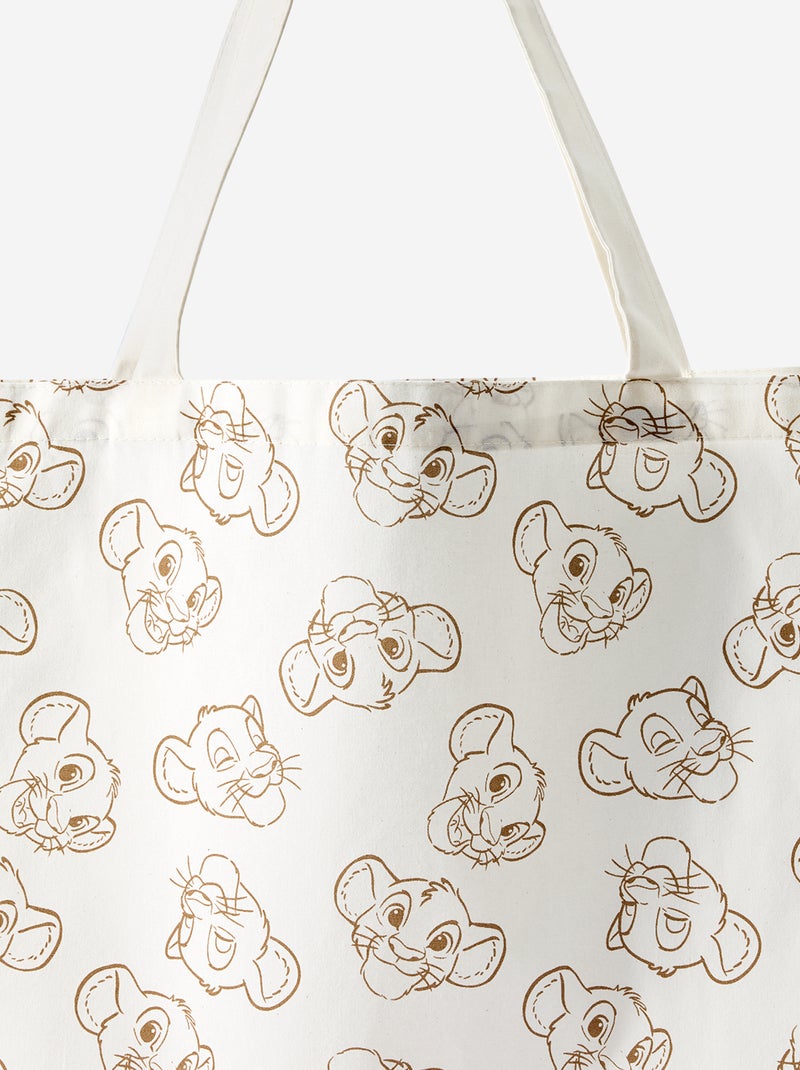 Tote bag XL "O Rei Leão" "Disney" Bege - Kiabi