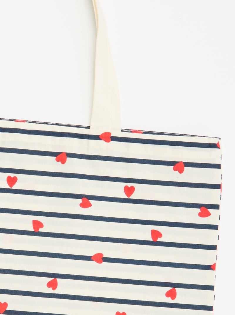 Tote bag XL Vermelho - Kiabi