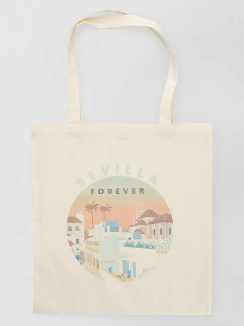 Totebag internacional BRANCO - Kiabi