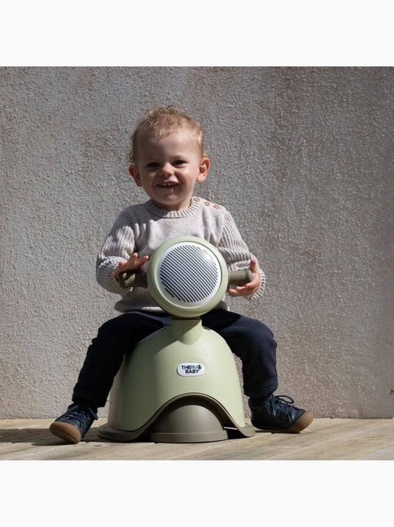 Toucinho thermobaby potty training em forma de scooter em polipropileno Verde - Kiabi