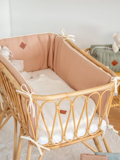 Tour de cama para berço em linho removível | sevira kids - Kiabi Tour de cama para berço em linho removível | sevira kids - Kiabi