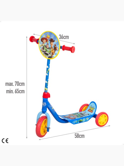 Toy story patinete de 3 rodas 58x36x65-70 cm + 2 anos - Kiabi