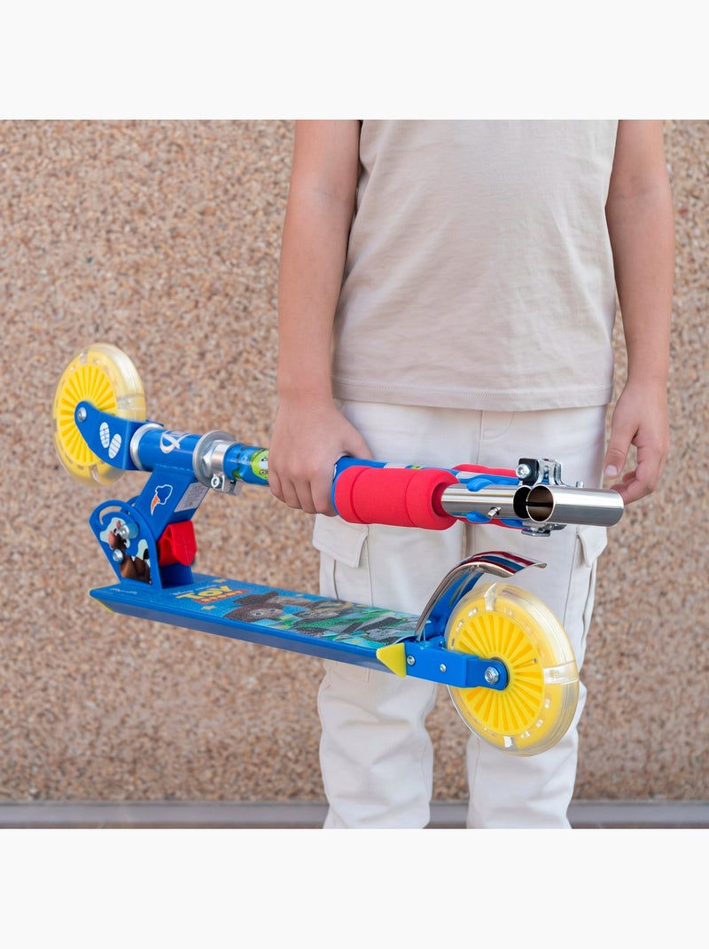 Toy story patinete dobrável com 2 rodas e luzes N/D - Kiabi