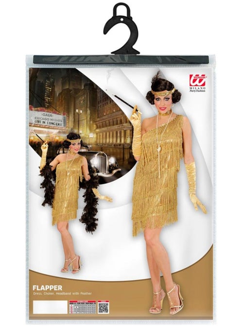 Traje Charleston com franjas - Kiabi