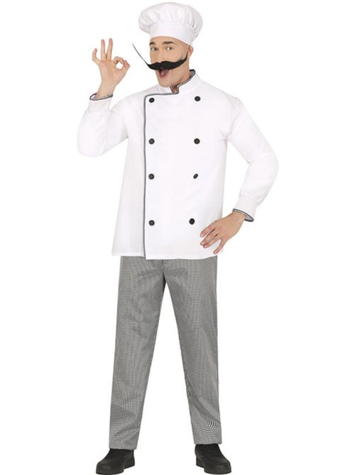 Traje clássico de chef - Kiabi Traje clássico de chef - Kiabi