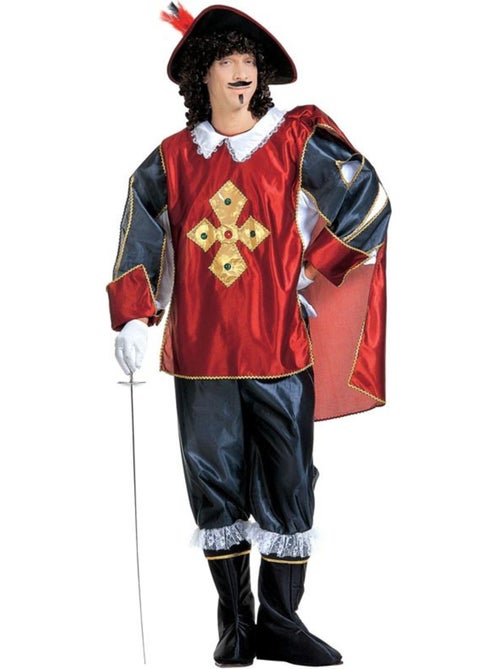 Traje clássico de mosqueteiro com chapéu. - Kiabi