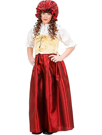Traje de camponês bege