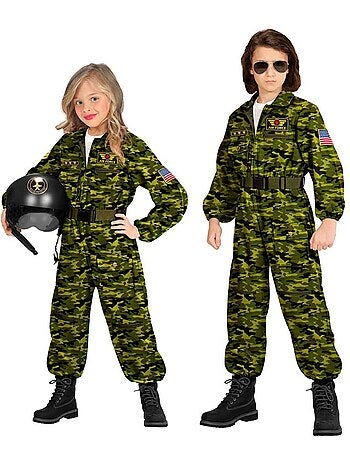 Traje de camuflagem para piloto de caça