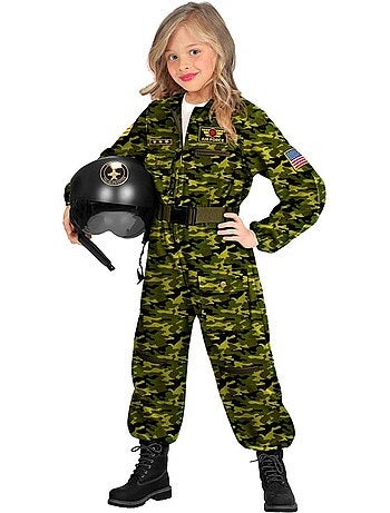 Traje de camuflagem para piloto de caça
