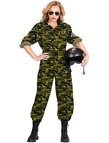 Traje de camuflagem para piloto militar