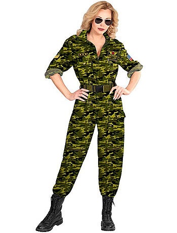 Traje de camuflagem para piloto militar