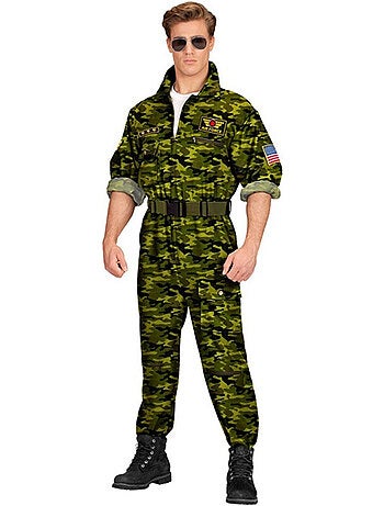 Traje de camuflagem para piloto militar