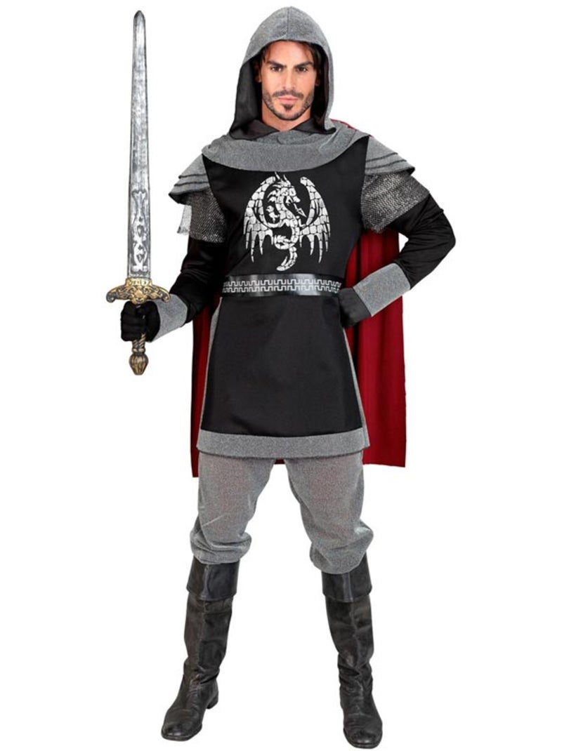 Traje de Cavaleiro Medieval Sombrio Multicolorido - Kiabi
