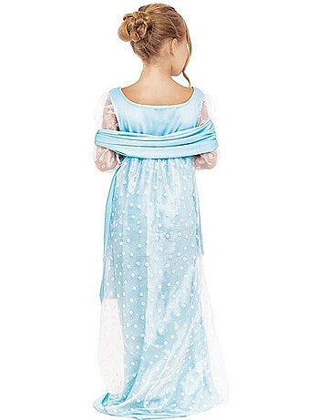 Traje de dama inglesa azul claro