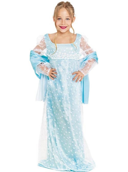 Traje de dama inglesa azul claro - Kiabi
