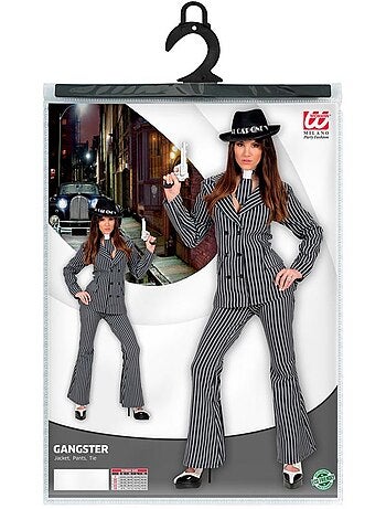 Traje de gangster em um terno elegante