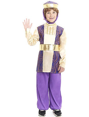 Traje de Pajem do Rei Baltazar com Chapéu