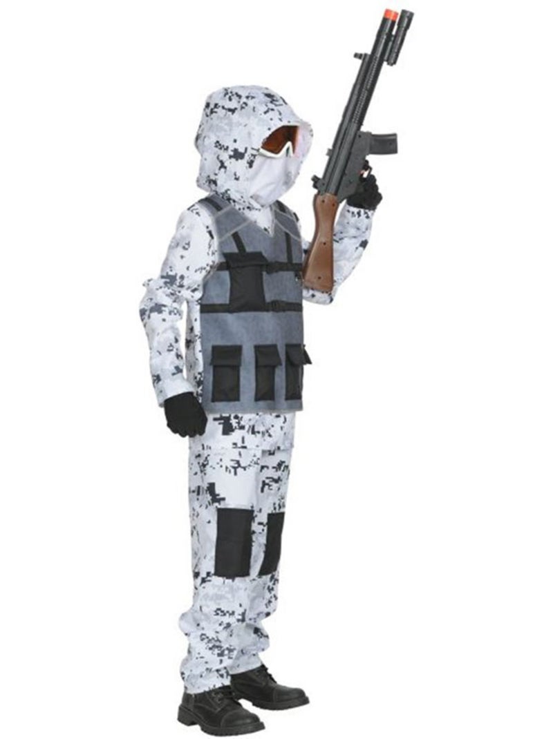 Traje de Soldado das Forças Especiais do Ártico Multicolorido - Kiabi