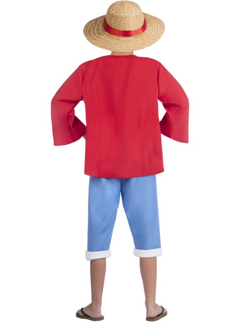 Traje do Luffy de One Piece Multicolorido - Kiabi