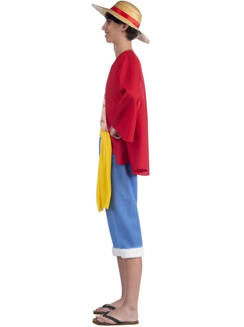 Traje do Luffy de One Piece Multicolorido - Kiabi