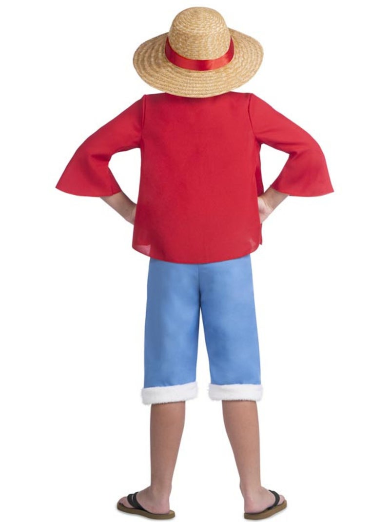 Traje do Luffy de One Piece Multicolorido - Kiabi