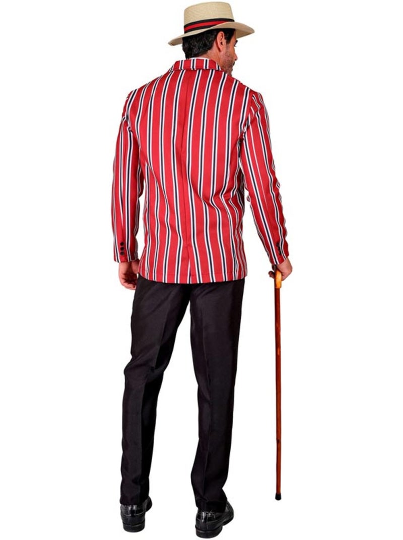 traje listrado dos anos 1920 Multicolorido - Kiabi
