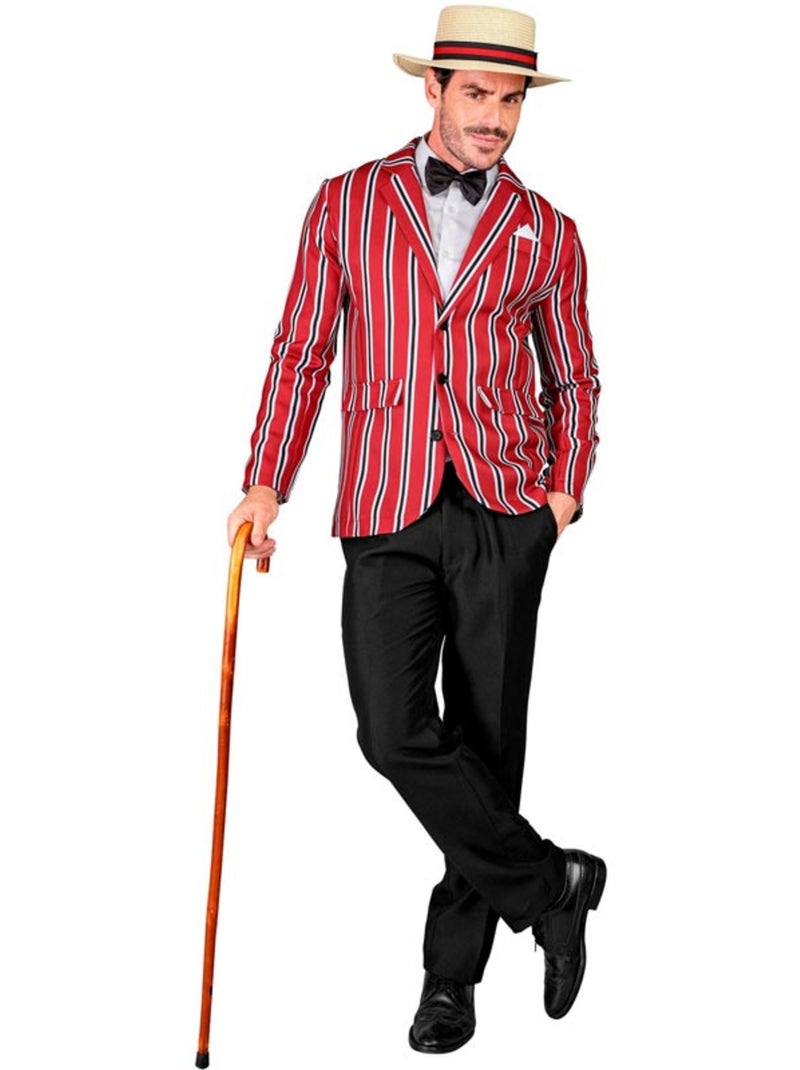 traje listrado dos anos 1920 Multicolorido - Kiabi
