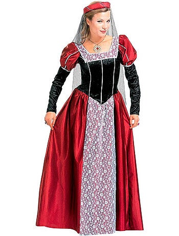 Traje medieval de dama castelhana