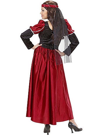 Traje medieval de dama castelhana