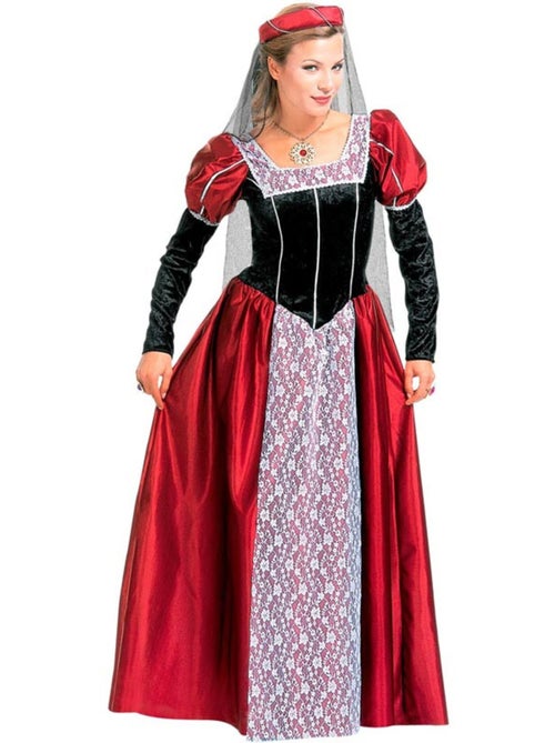 Traje medieval de dama castelhana - Kiabi