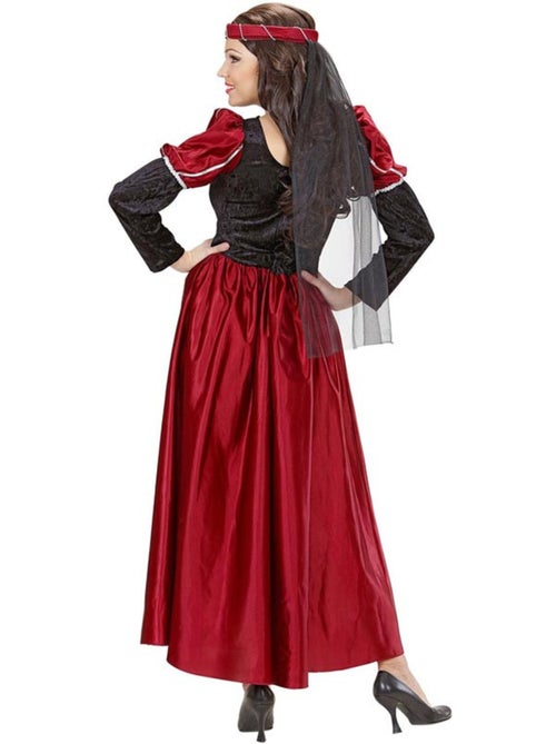 Traje medieval de dama castelhana - Kiabi
