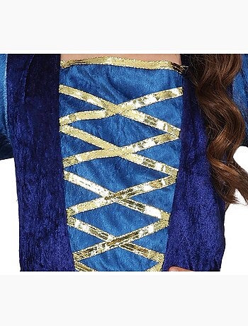 Traje medieval de princesa ou nobre