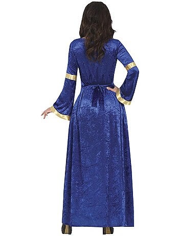 Traje medieval de princesa ou nobre