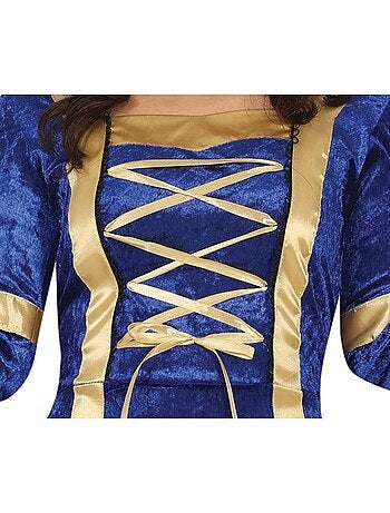 Traje medieval de princesa ou nobre