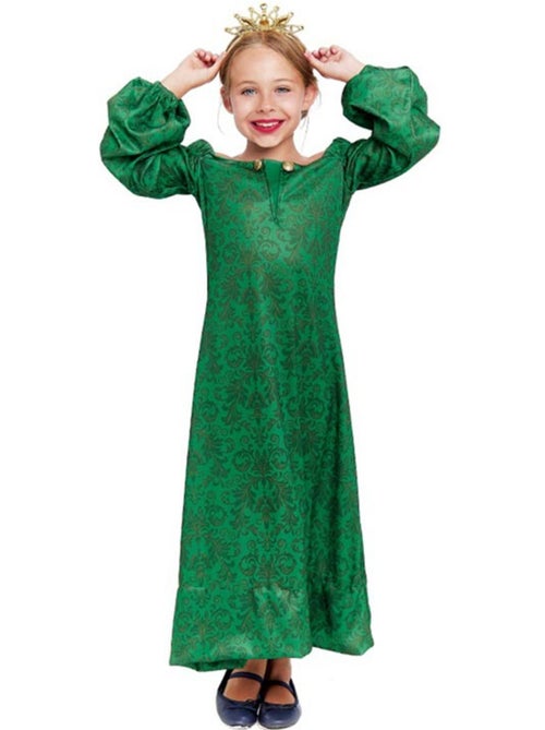 Traje medieval estampado para dama - Kiabi