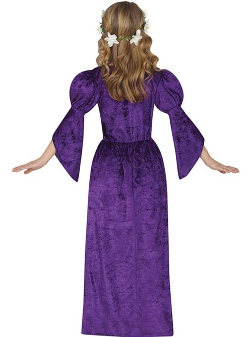 Traje medieval roxo de dama - Kiabi