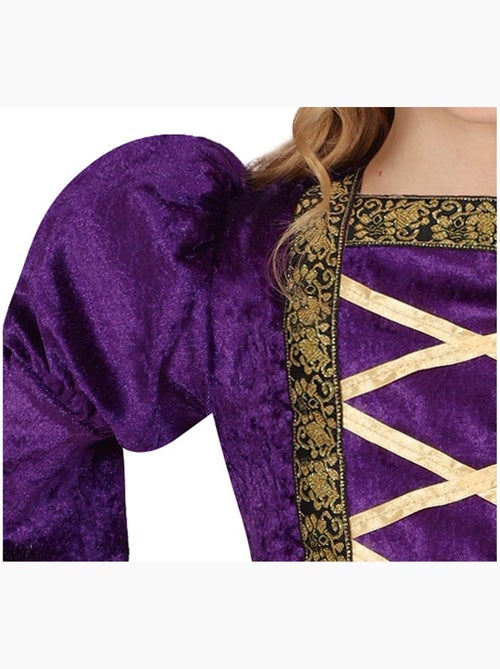 Traje medieval roxo de dama - Kiabi