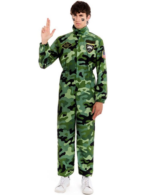 Traje militar camuflado - Kiabi