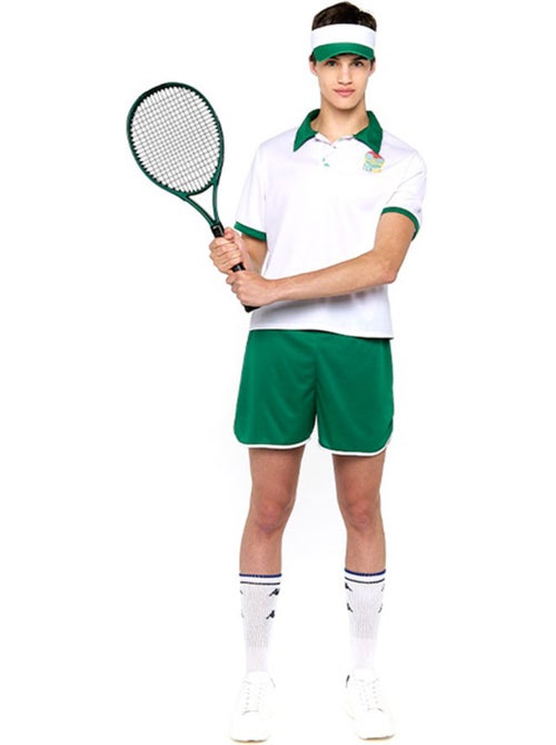 Traje retrô de jogador de tênis - Kiabi