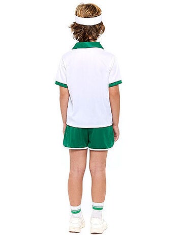 Traje retrô de jogador de tênis
