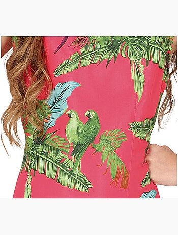Traje tropical havaiano