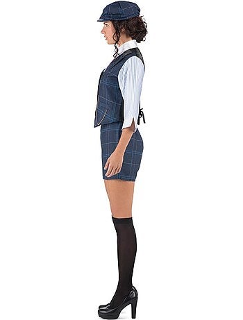 Traje xadrez de gângster inglês