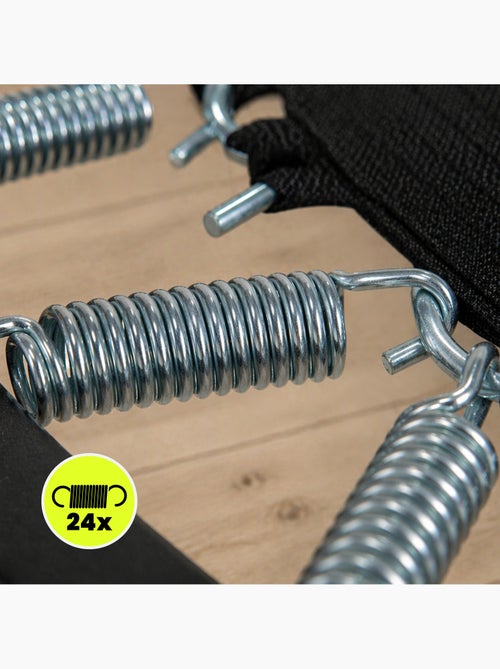 Trampolim de fitness para casa 91 cm – preto | hypermotion - Kiabi