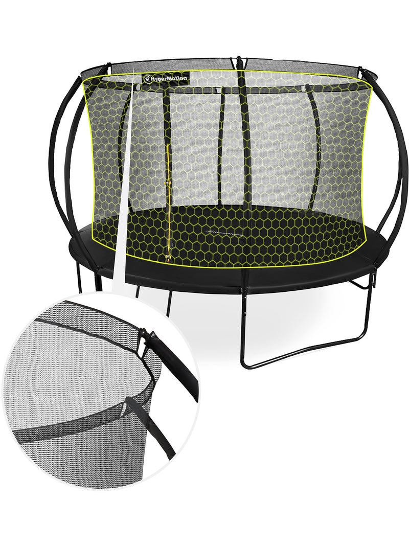 Trampolim gigante 430 cm (14ft) hypermotion – segurança e diversão xxl Preto - Kiabi