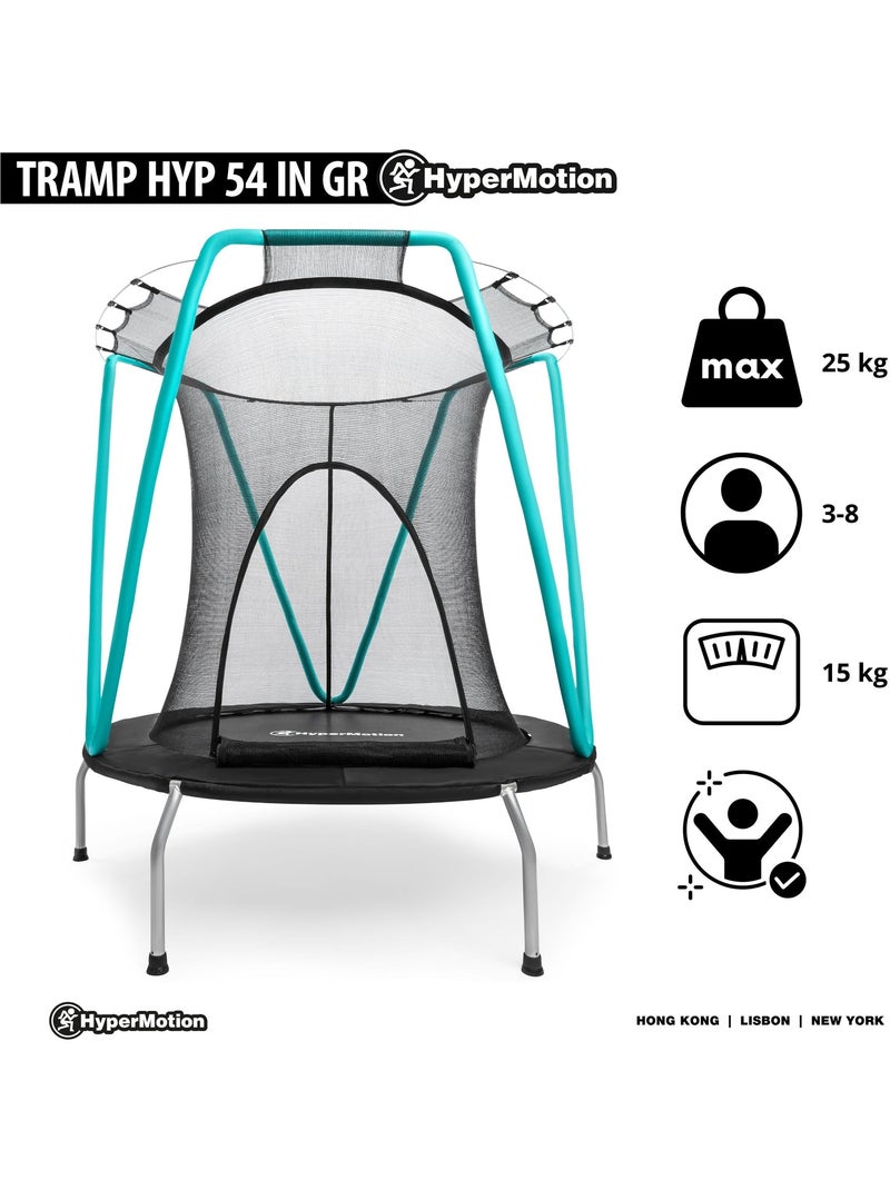 Trampolim infantil hypermotion 137 cm – rede de segurança para interior e exterior N/D - Kiabi